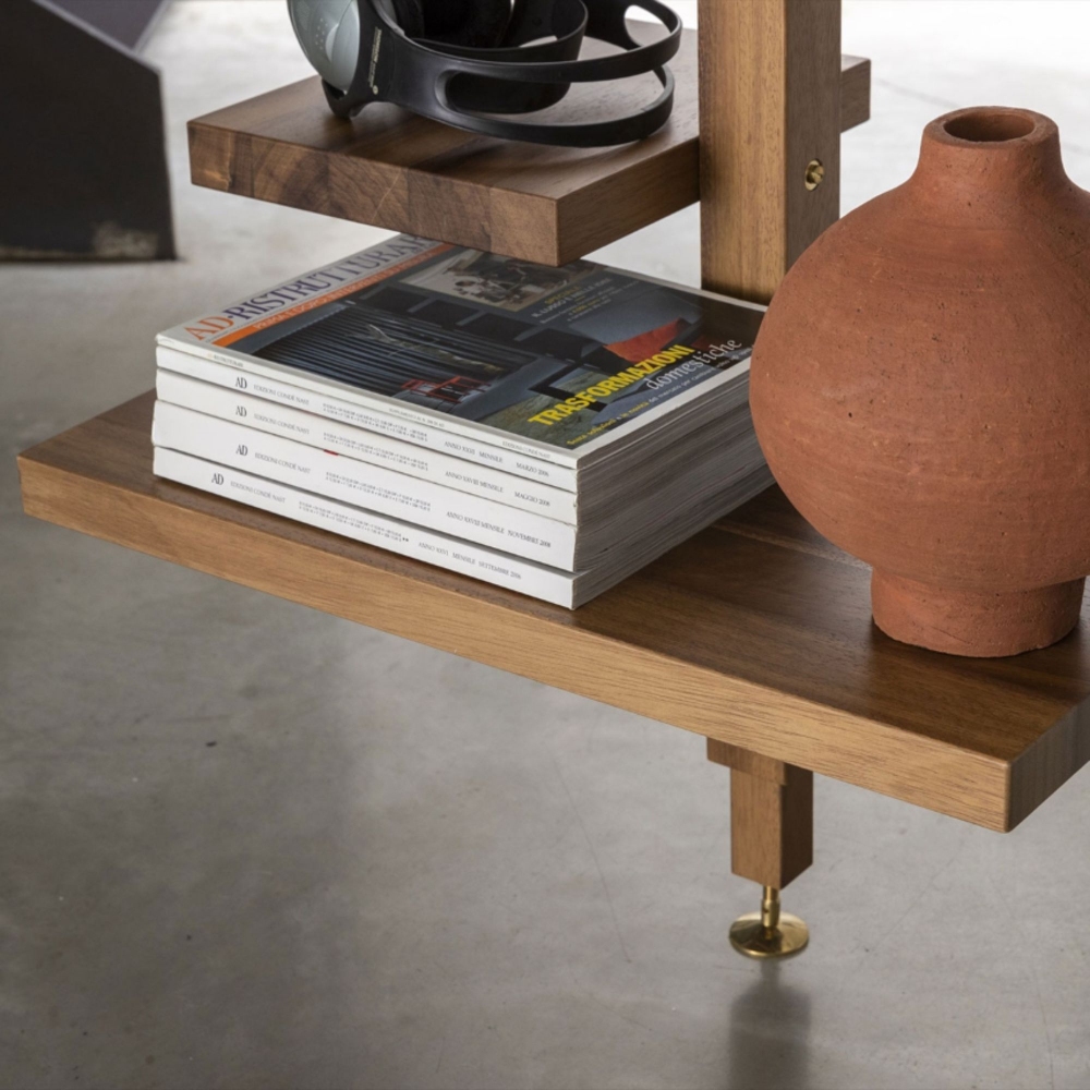 Mogg Libreria etagere terra-soffitto Adelaide Wood