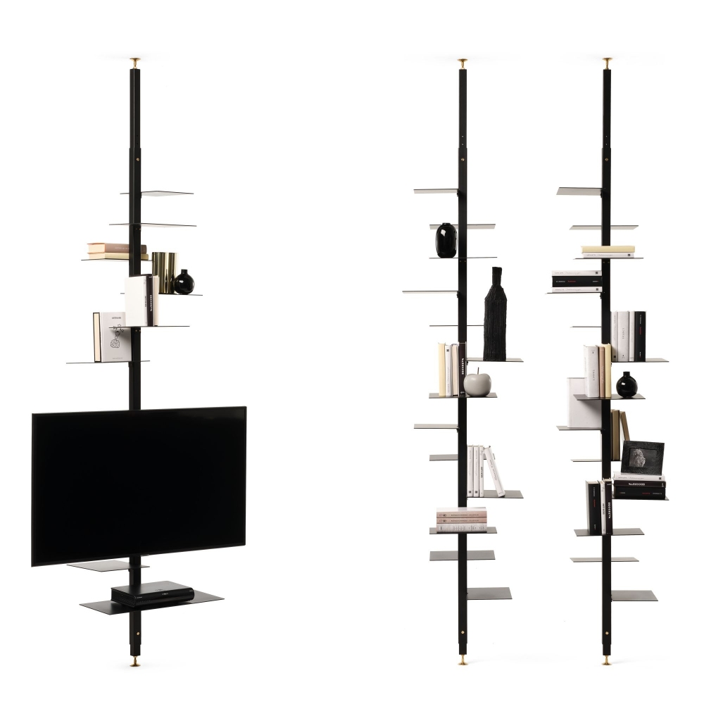 Mogg Porta TV Etagere terra-soffitto Adelaide Metal