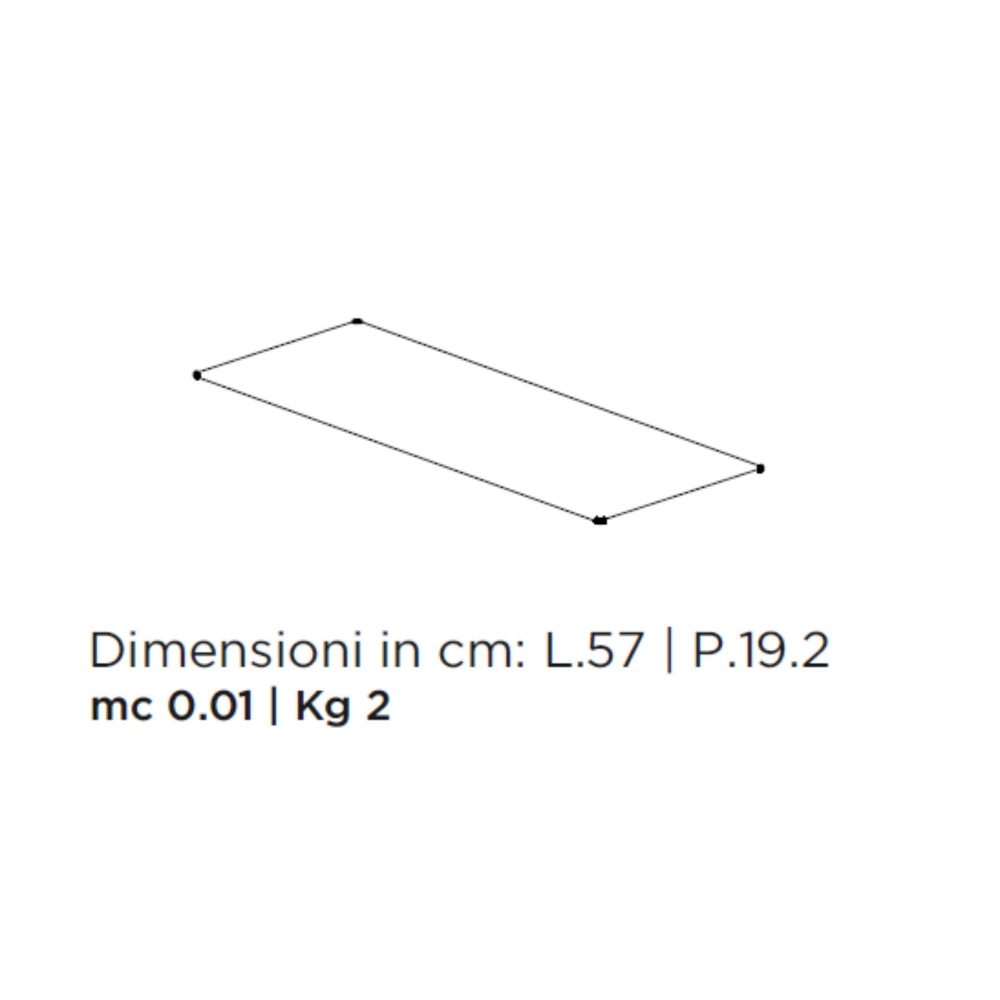 Mogg Ripiano per libreria Antologia...