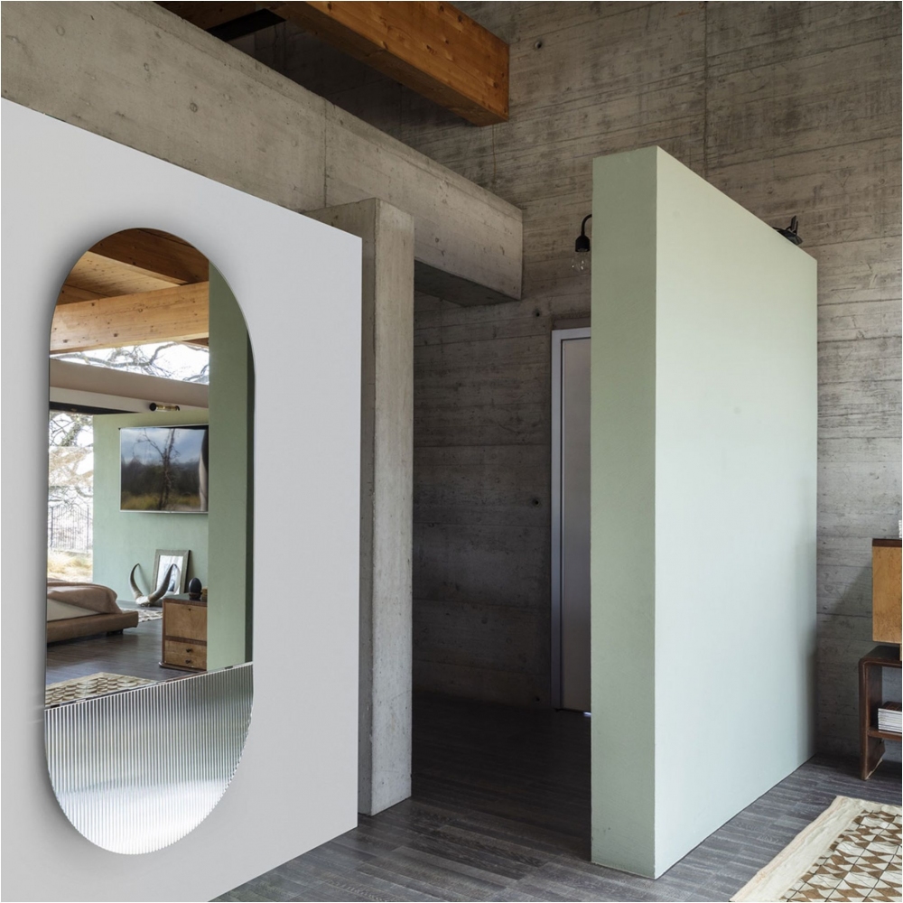 Mogg Specchio/consolle ovale Brame