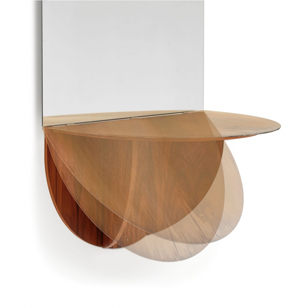 Mogg Specchio/consolle ovale Brame