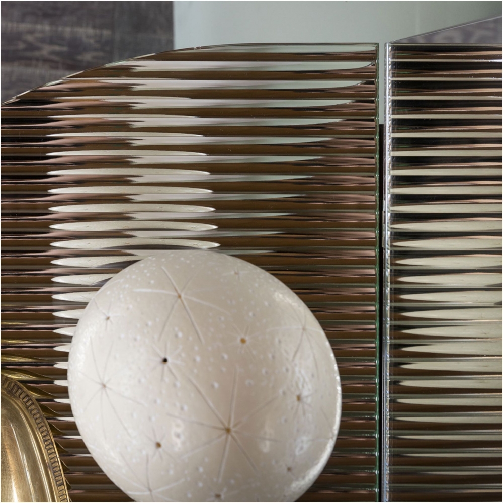 Mogg Specchio/consolle ovale Brame