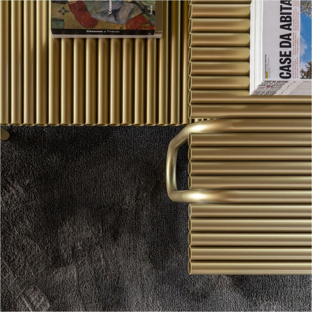 Mogg Tavolino Pipelines cm. 112x112