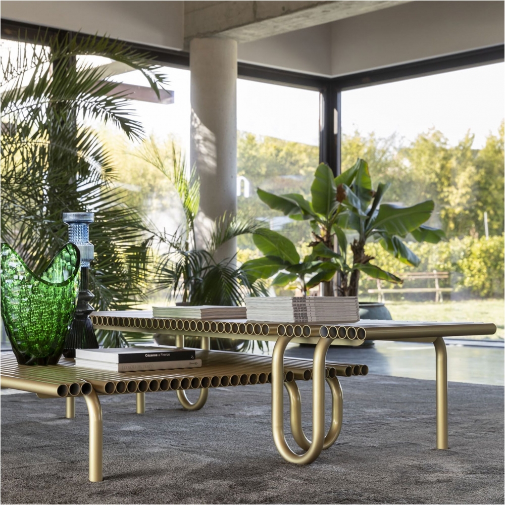 Mogg Tavolino Pipelines cm. 112x112