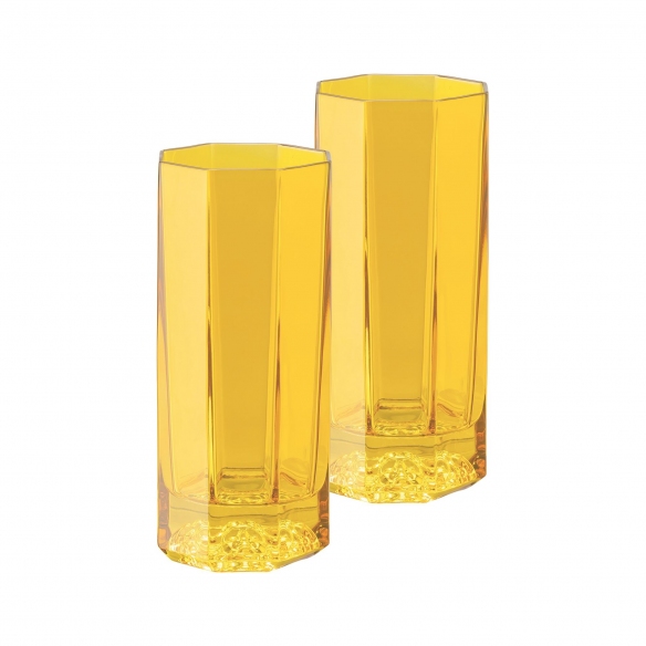 Rosenthal Versace 2 Bicchieri long drink Medusa Lumière cl. 25