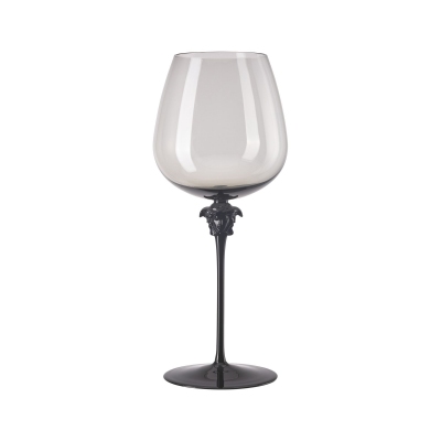 Rosenthal Versace Medusa Lumière Burgundy Red Wine Goblet 87 cl.