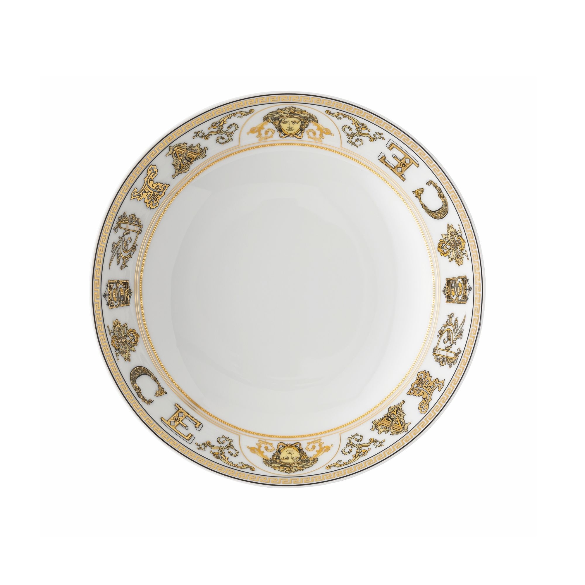 Rosenthal Versace Virtus Gala soup plate 22 cm