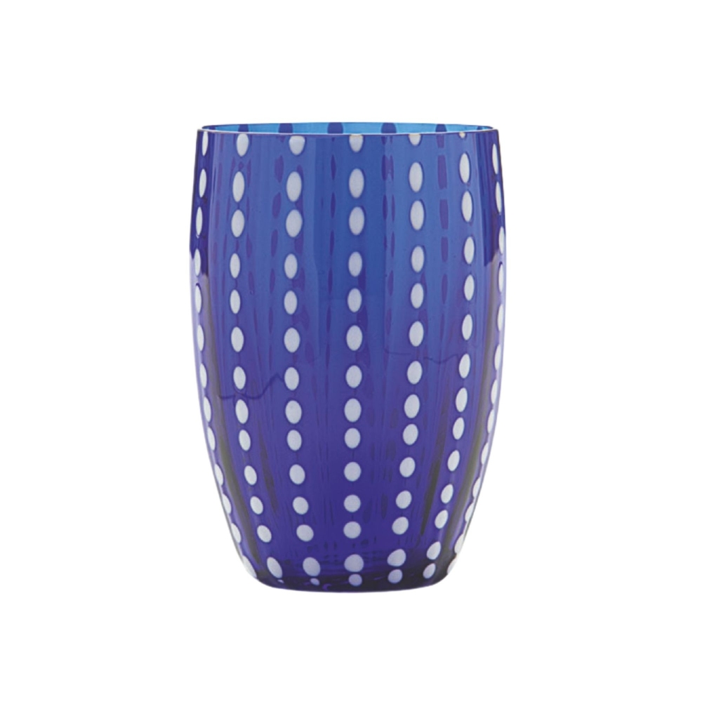 Zafferano 6 bicchieri assortiti Perle cl.32