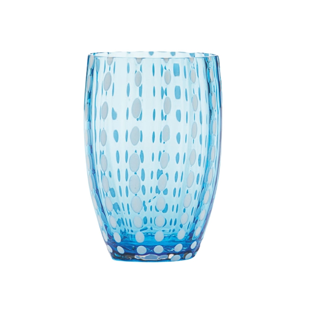 Zafferano 6 Perle glasses - assorted colors 32 cl