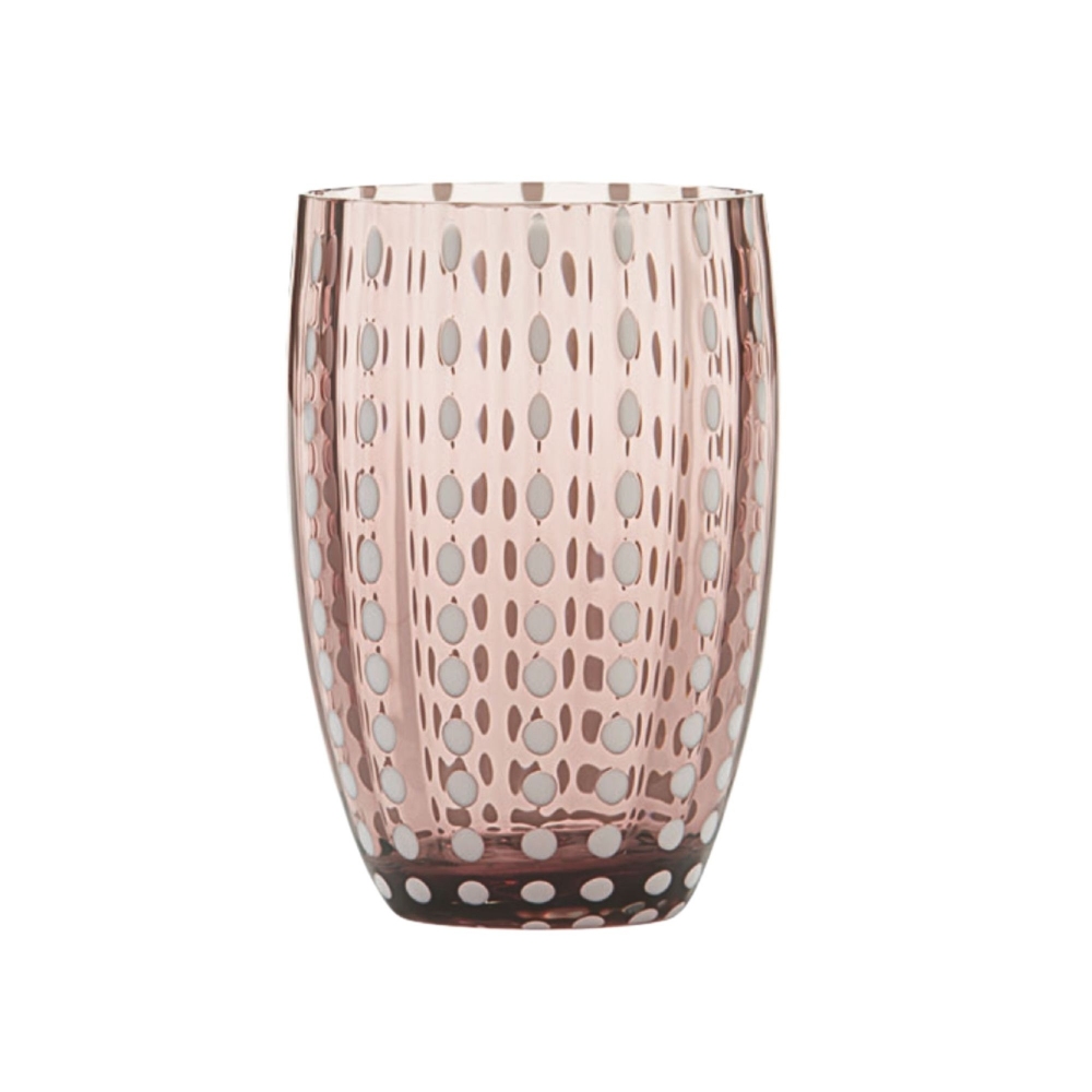 Zafferano 6 Perle glasses - assorted colors 32 cl