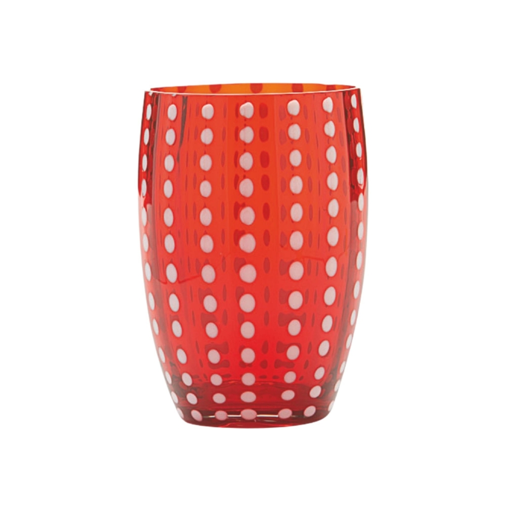 Zafferano 6 Perle glasses - assorted colors 32 cl