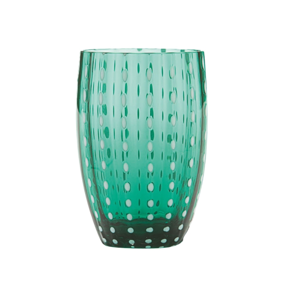 Zafferano 6 Perle glasses - assorted colors 32 cl