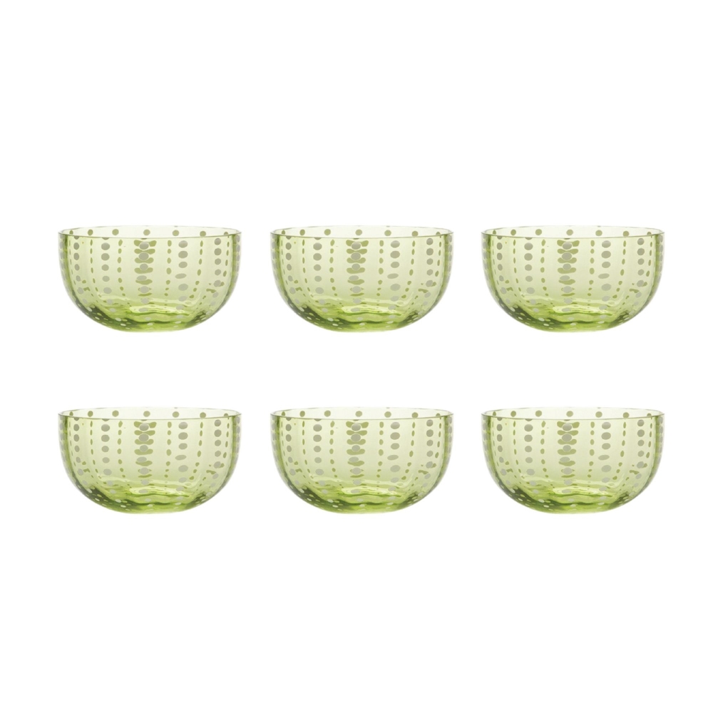 Zafferano 6 ciotole Perle