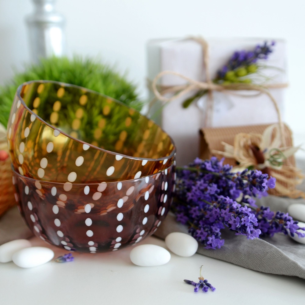 Zafferano 6 ciotole Perle