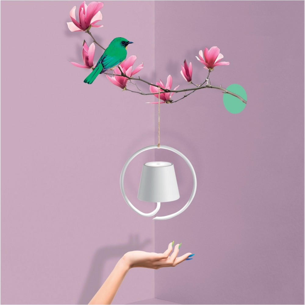 Zafferano lampada a sospensione Poldina