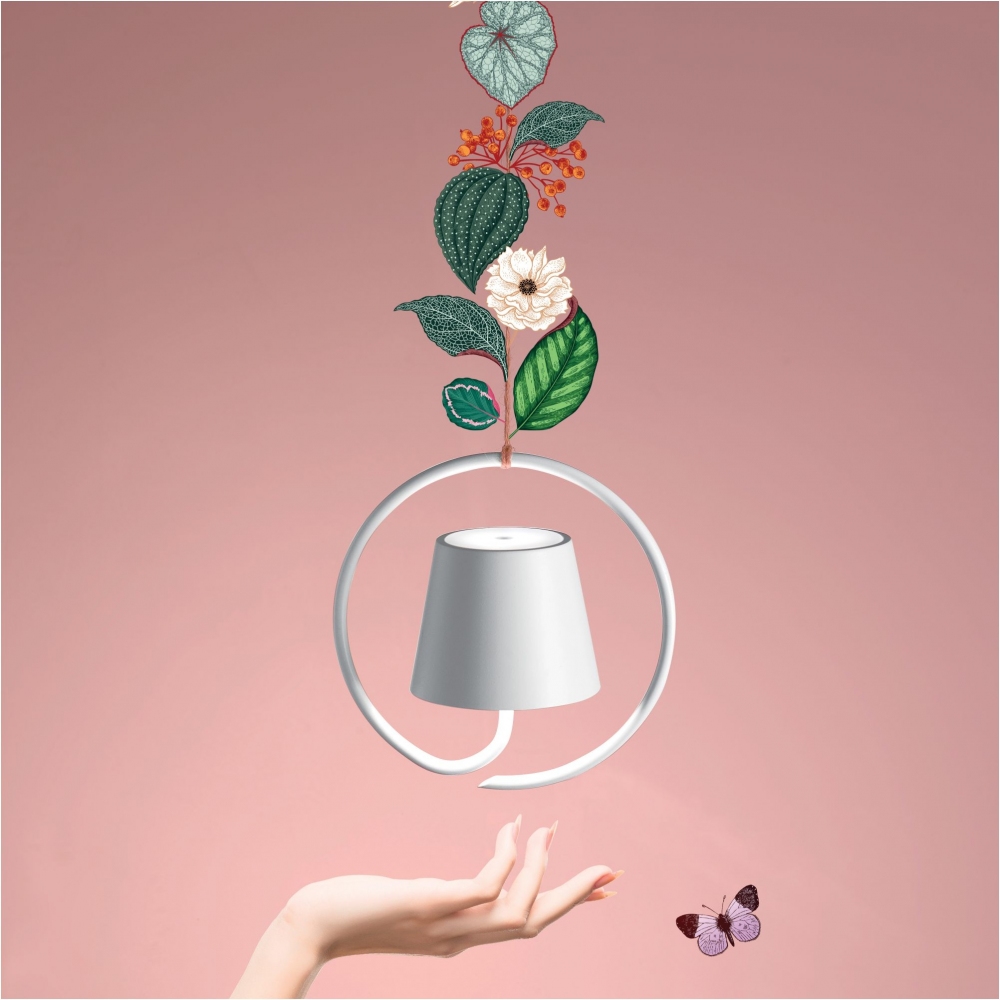 Zafferano lampada a sospensione Poldina