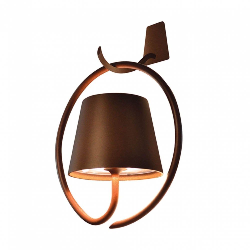 Zafferano Poldina wall lamp with hook