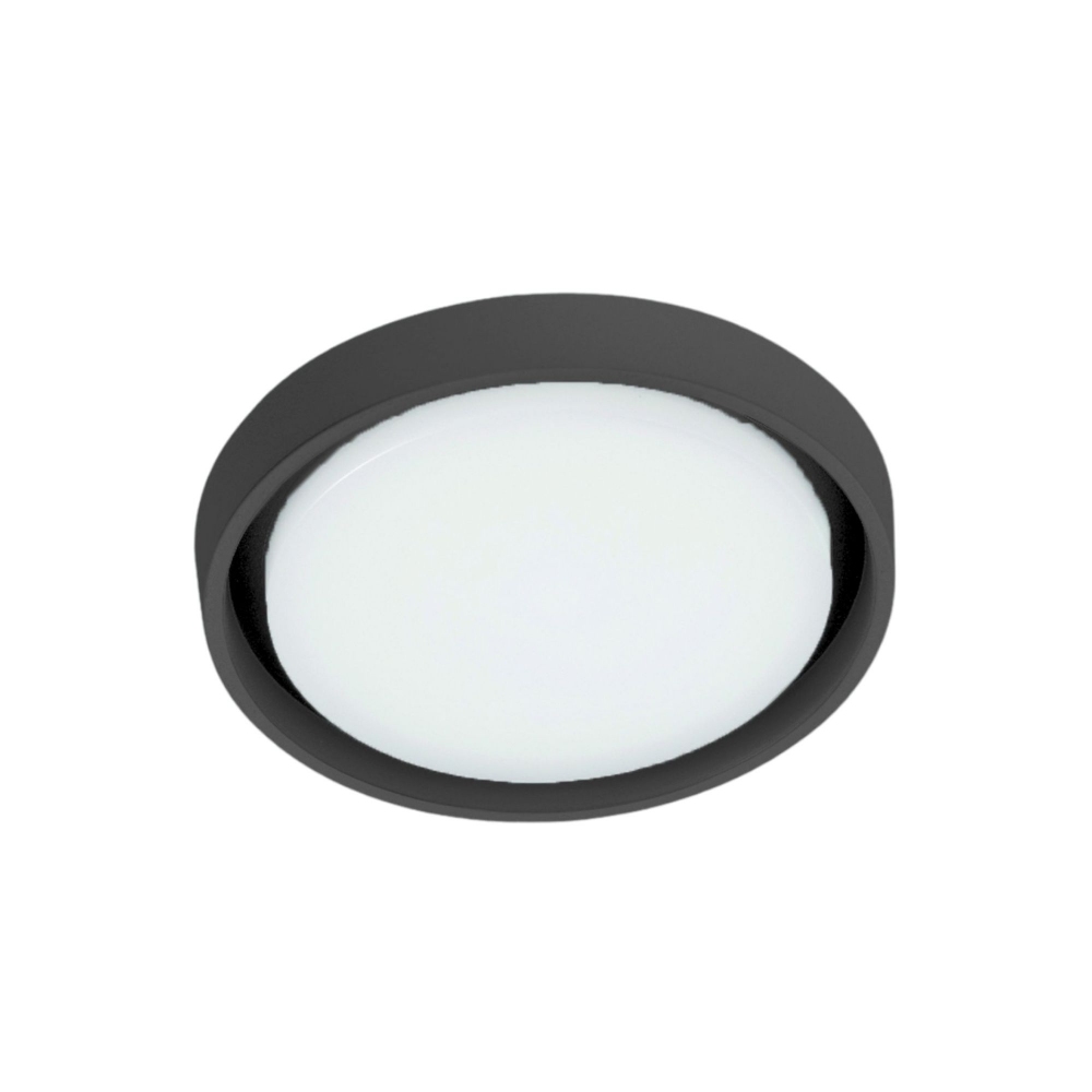 Zafferano Alu wall-ceiling ruond lamp...