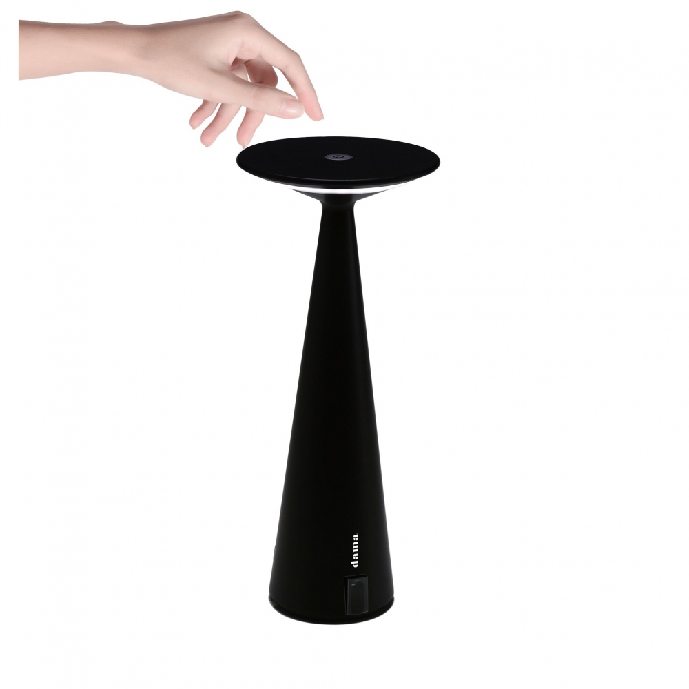 Zafferano Lampada da tavolo Dama Pro USB Led ricaricabile