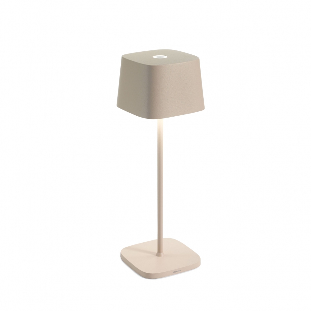Zafferano Lampada da tavolo Ofelia pro Led ricaricabile