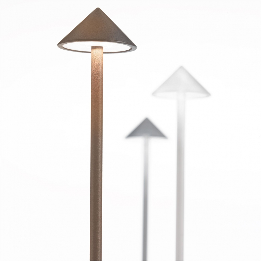 Zafferano Lampada da tavolo Pina Pro Led ricaricabile