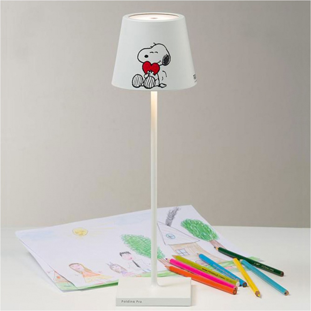 Zafferano Lampada da tavolo Poldina Pro x Peanuts