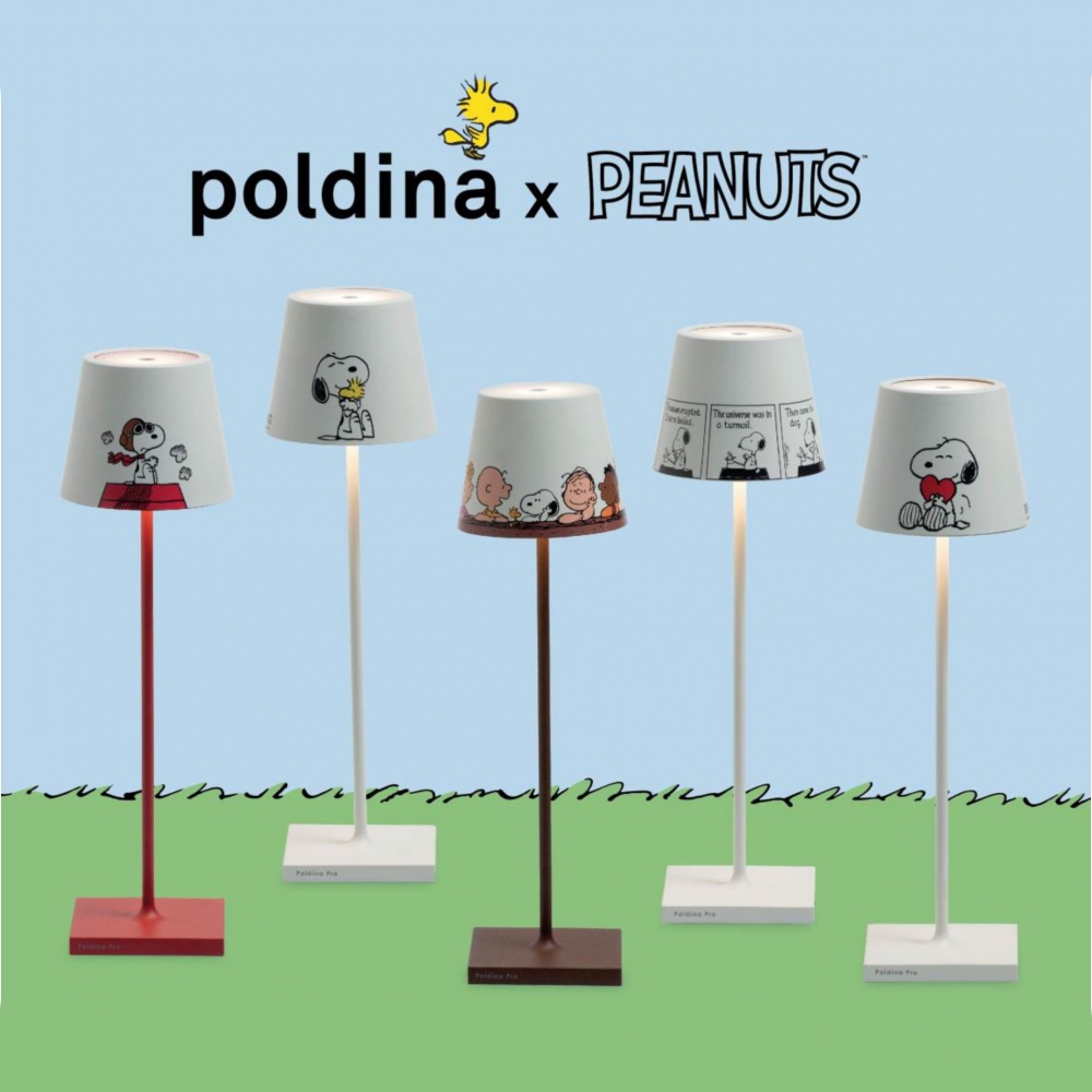 Zafferano Lampada da tavolo Poldina Pro x Peanuts