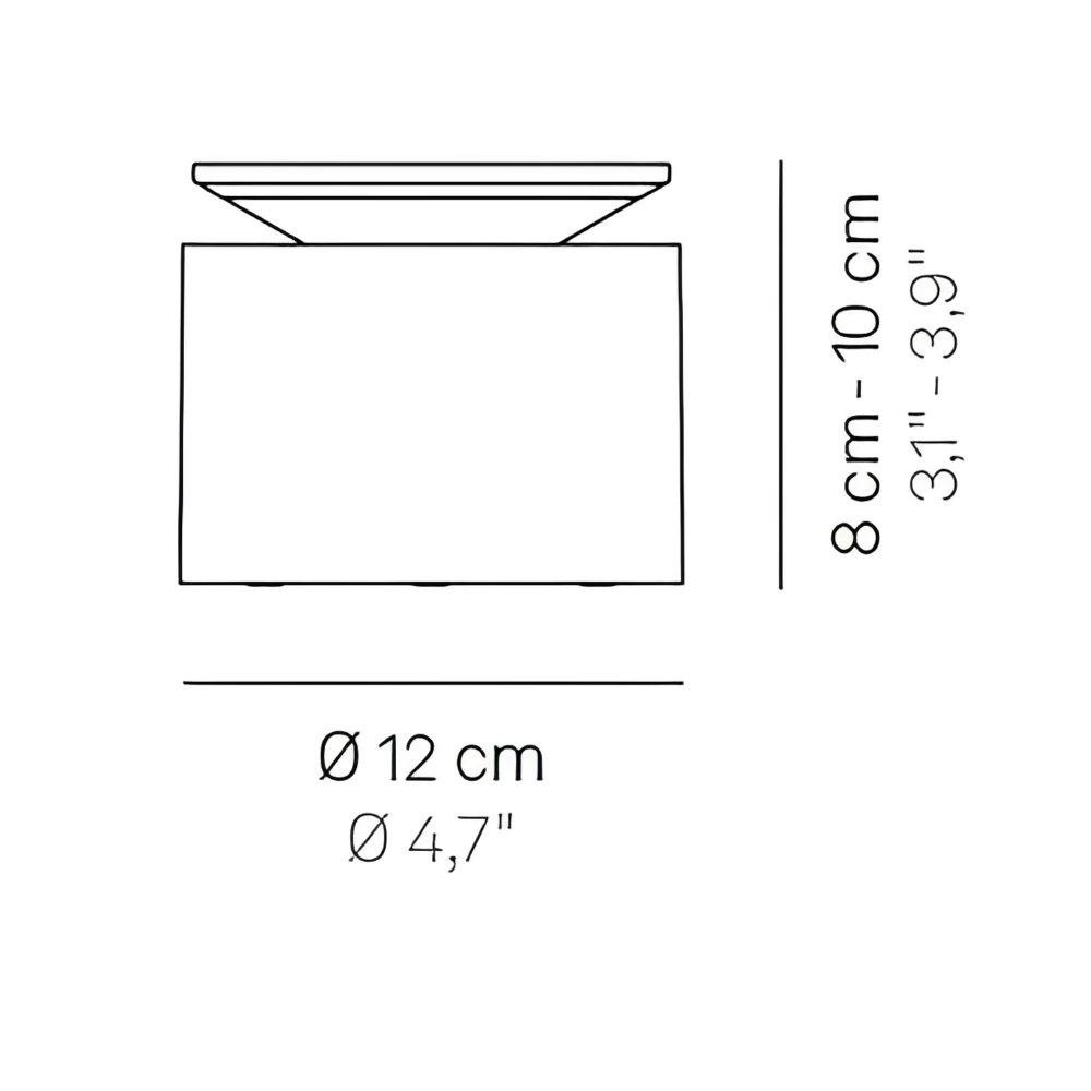 Zafferano Push-up Table Lamp