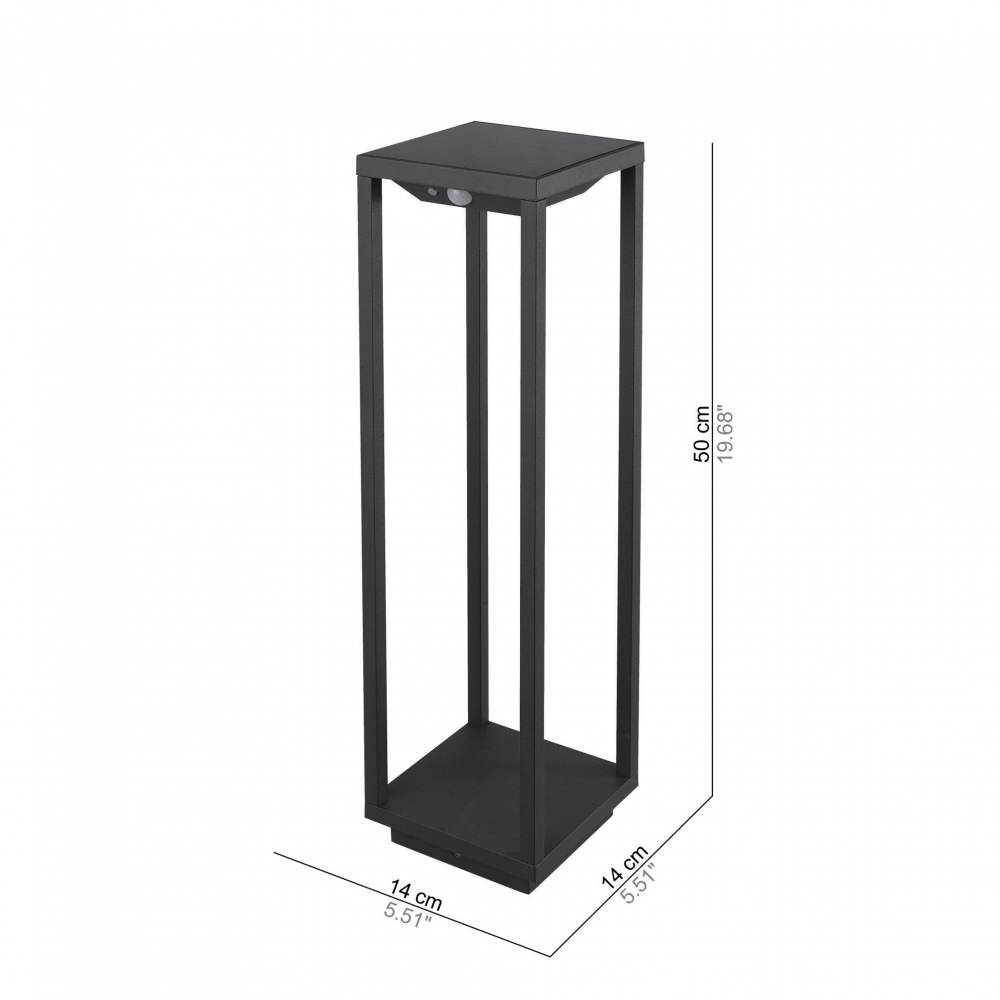 Zafferano Home Solar outdoor floor lamp