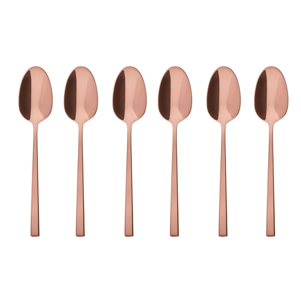 Sambonet 6 Rock moka spoons