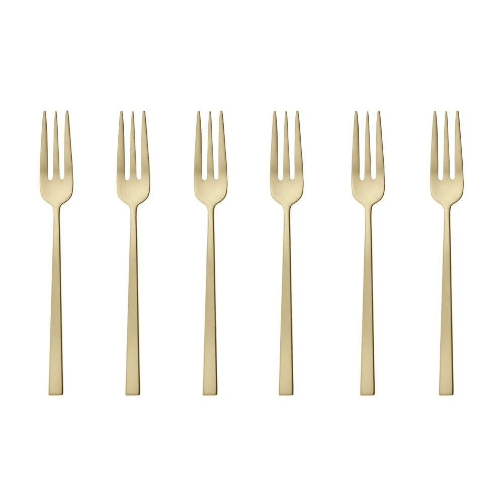 Sambonet 6 forchette per dolce Rock