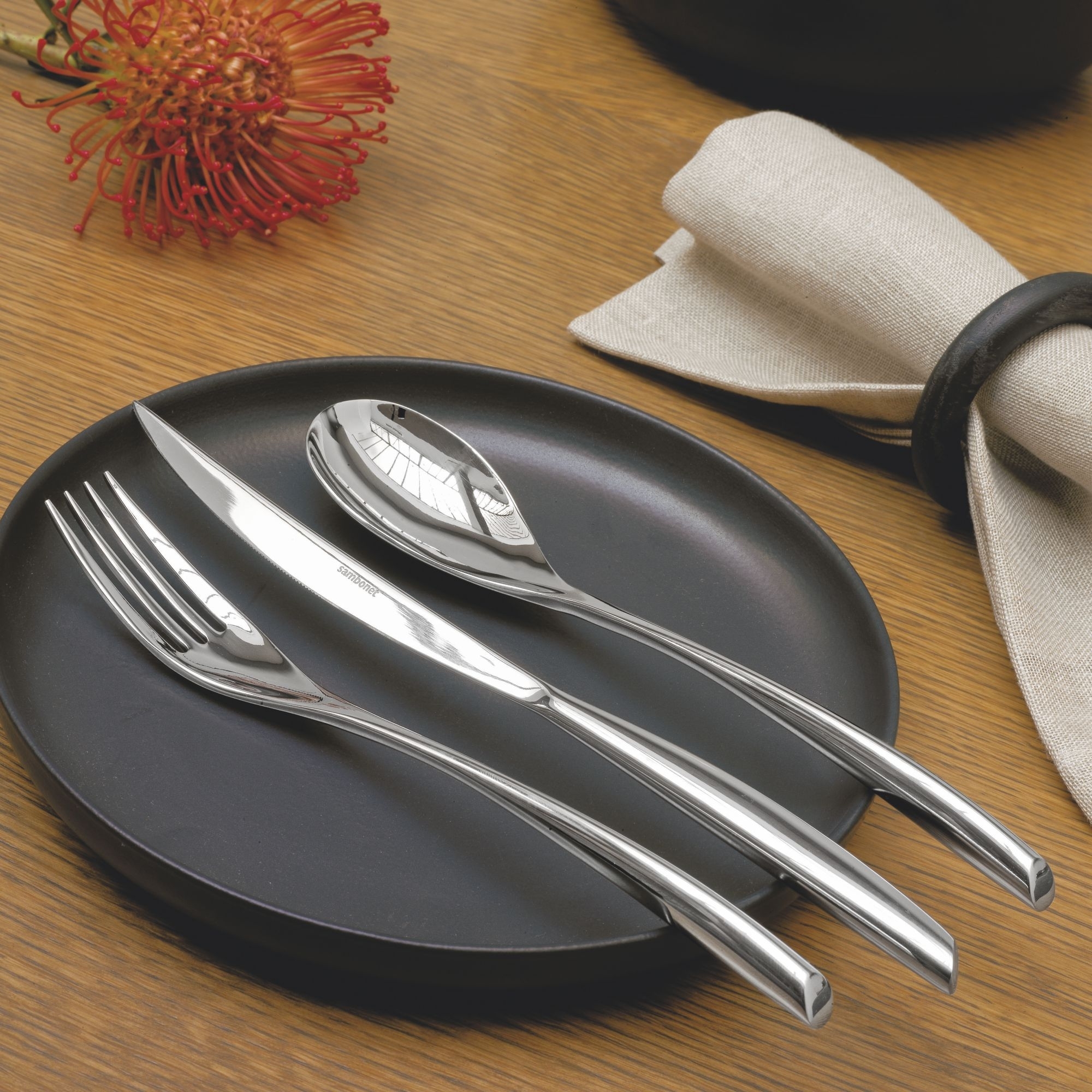 『 Sambonet bamboo 』ナイフ＆フォーク 2セット Sambonet bamboo 』ナイフ＆フォーク 2セット imgrc0077520689.jpg