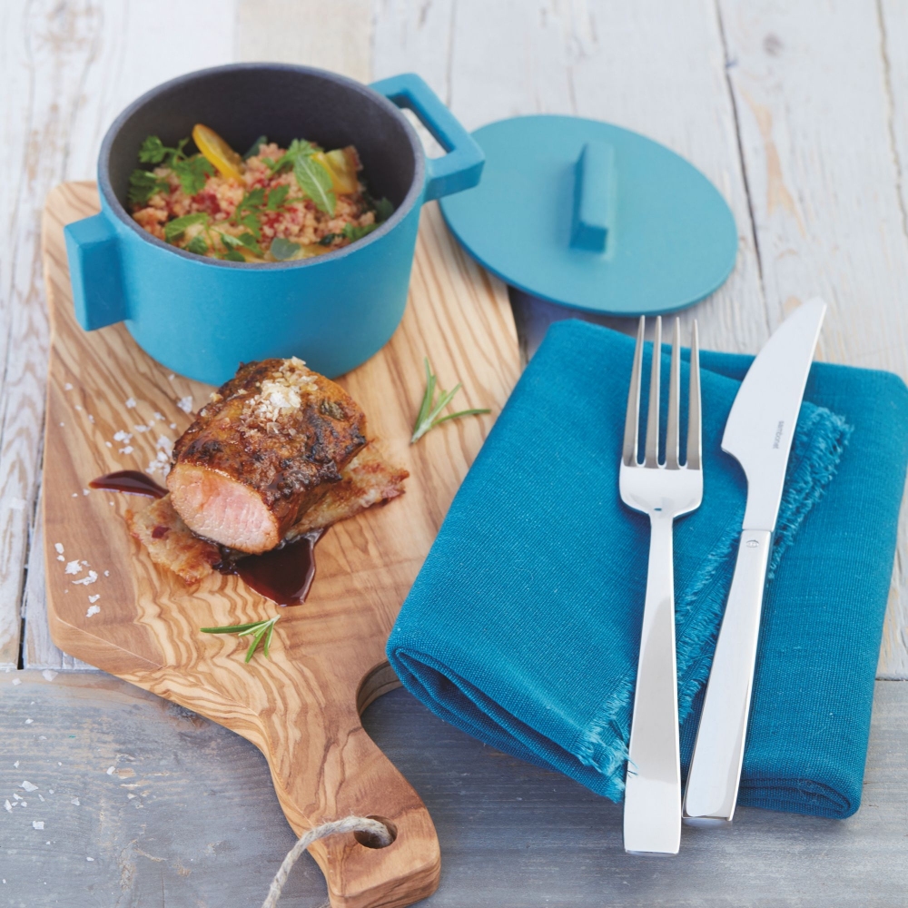 Sambonet Servizio 72 posate monoblocco Flat