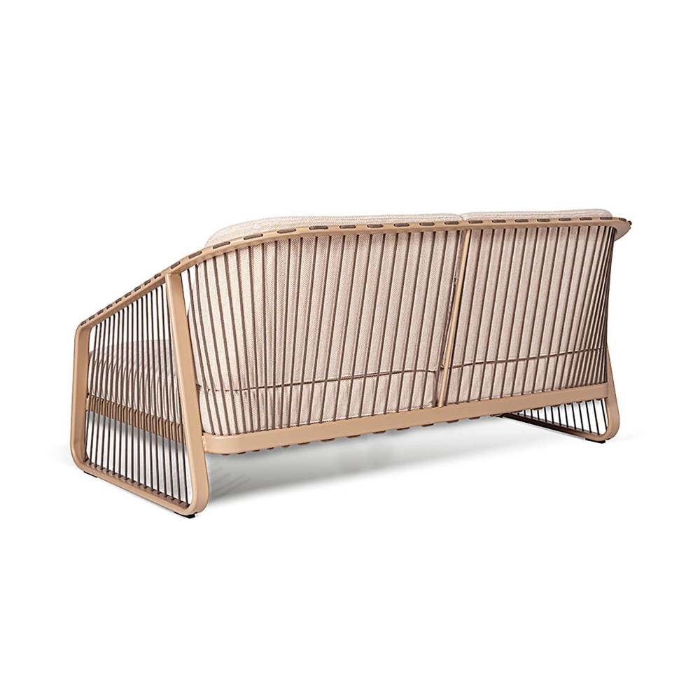 Coro Sally sofa with armrests 170x97 long rope