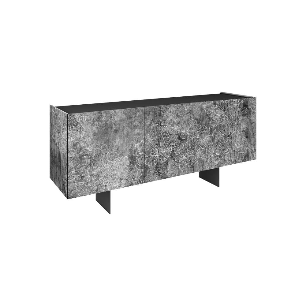 Pictoom Antique 3 doors Sideboard