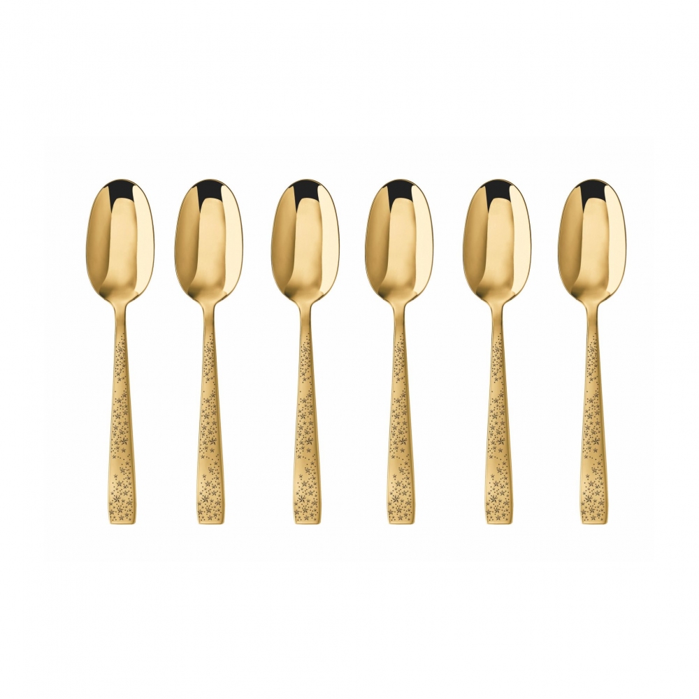 Sambonet 6 cucchiaini da moka Cometa