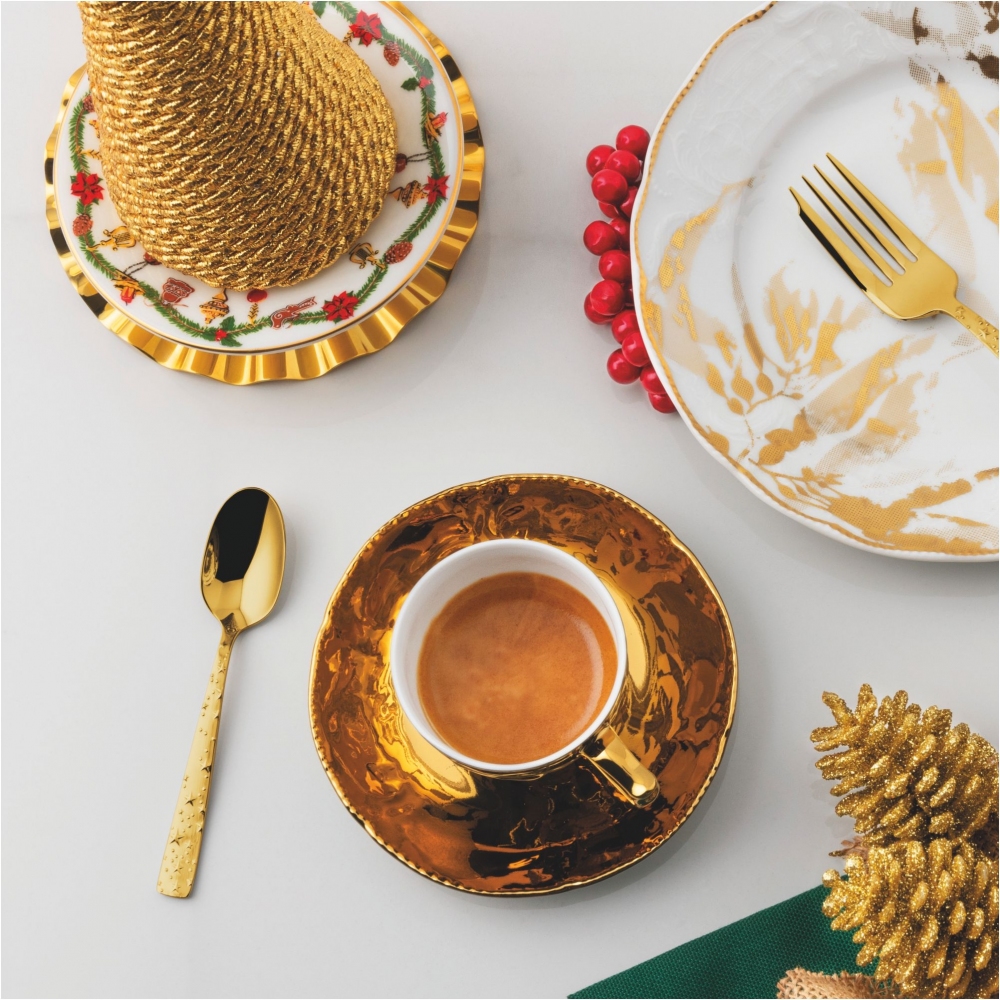 Sambonet 6 cucchiaini da moka Cometa