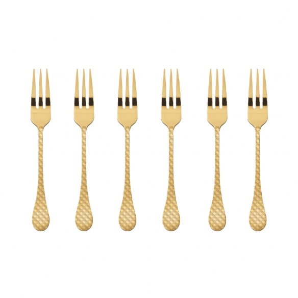 Sambonet 6 forchette da dolce Taormina