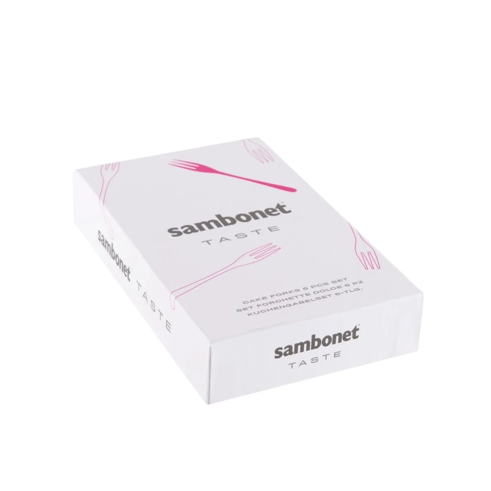 Sambonet 6 forchette da dolce Taste