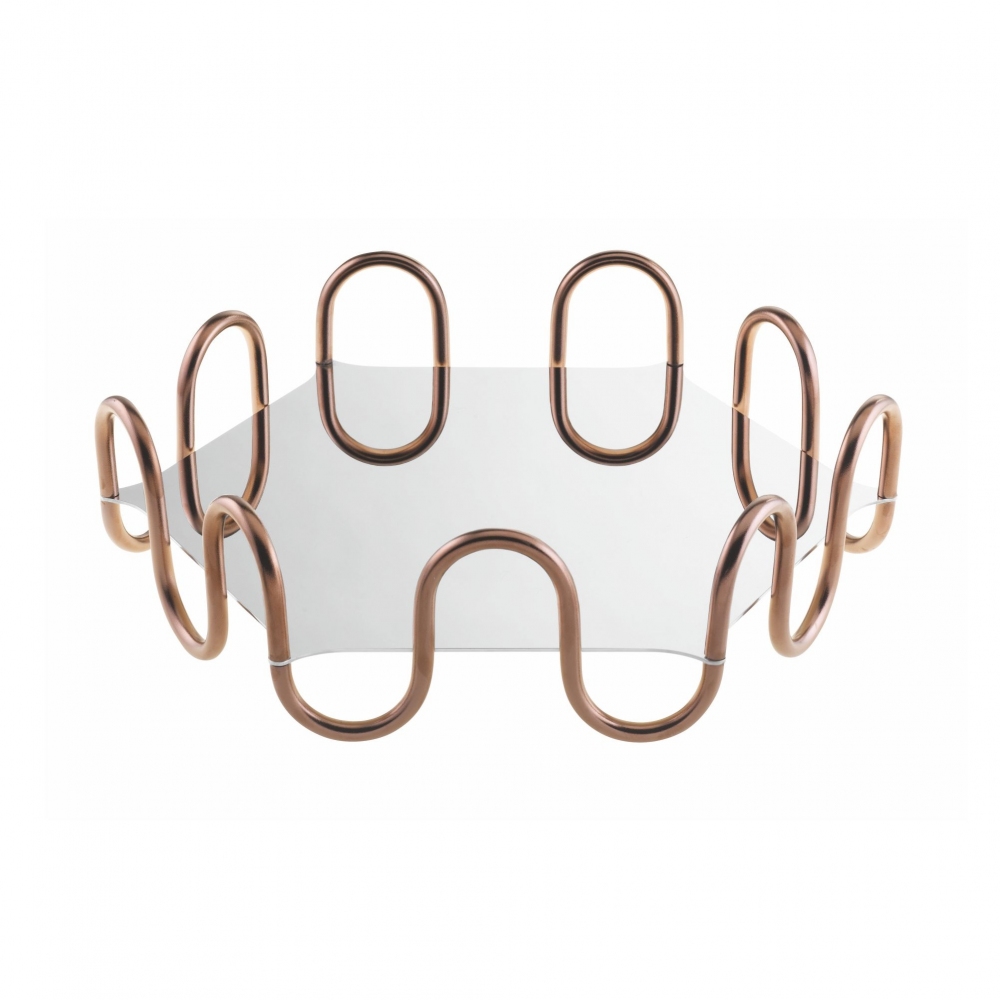 Sambonet Vassoio esagono Kyma