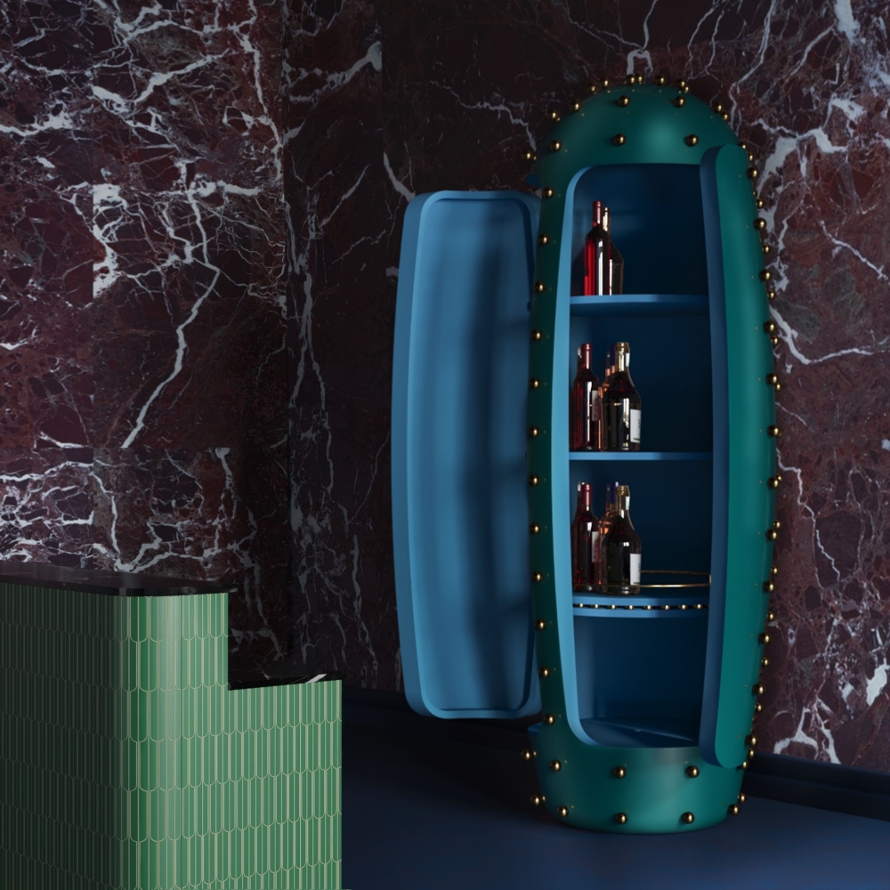 Scarlet Splendour Armadio contenitore Oasis