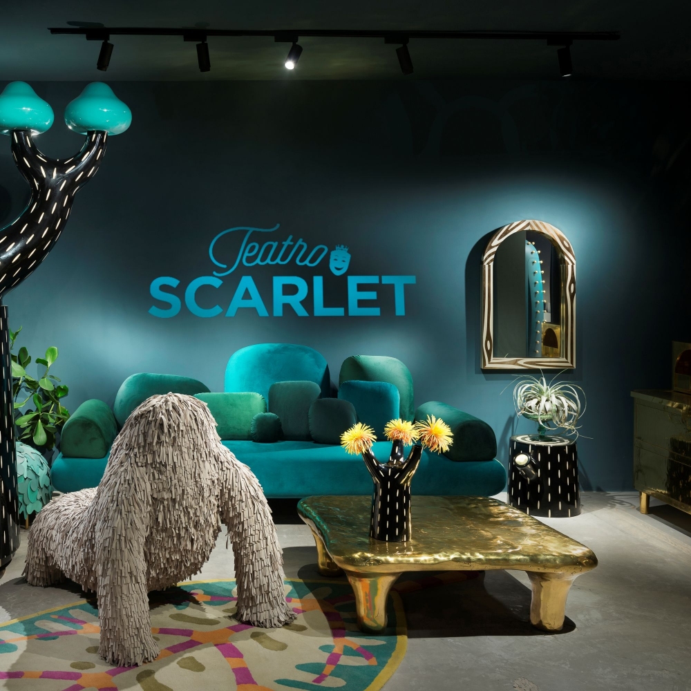 Scarlet Splendour Divano Forest cm. 250x88