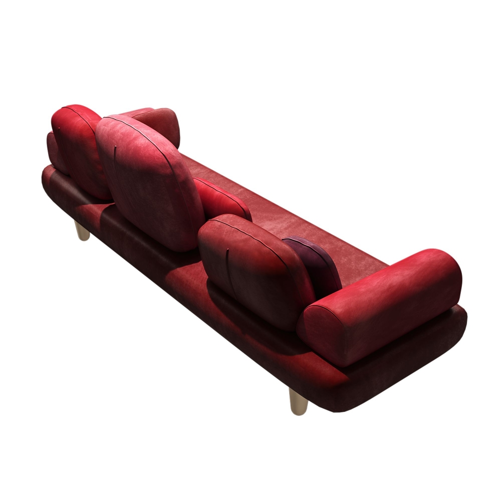 Scarlet Splendour Divano Forest cm. 250x88