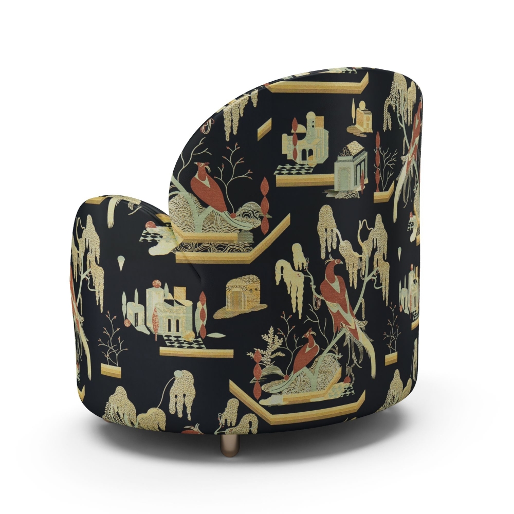 Scarlet Splendour Poltrona Strings