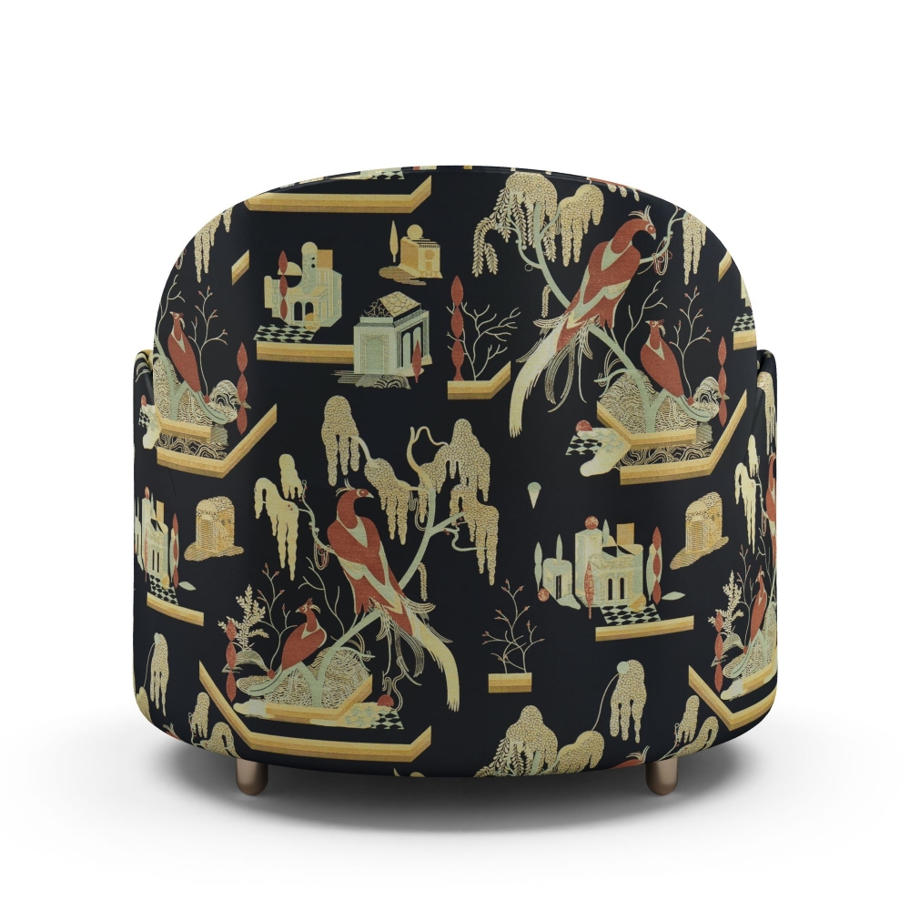 Scarlet Splendour Poltrona Strings