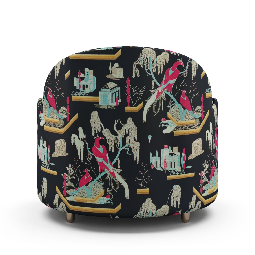 Scarlet Splendour Poltrona Strings