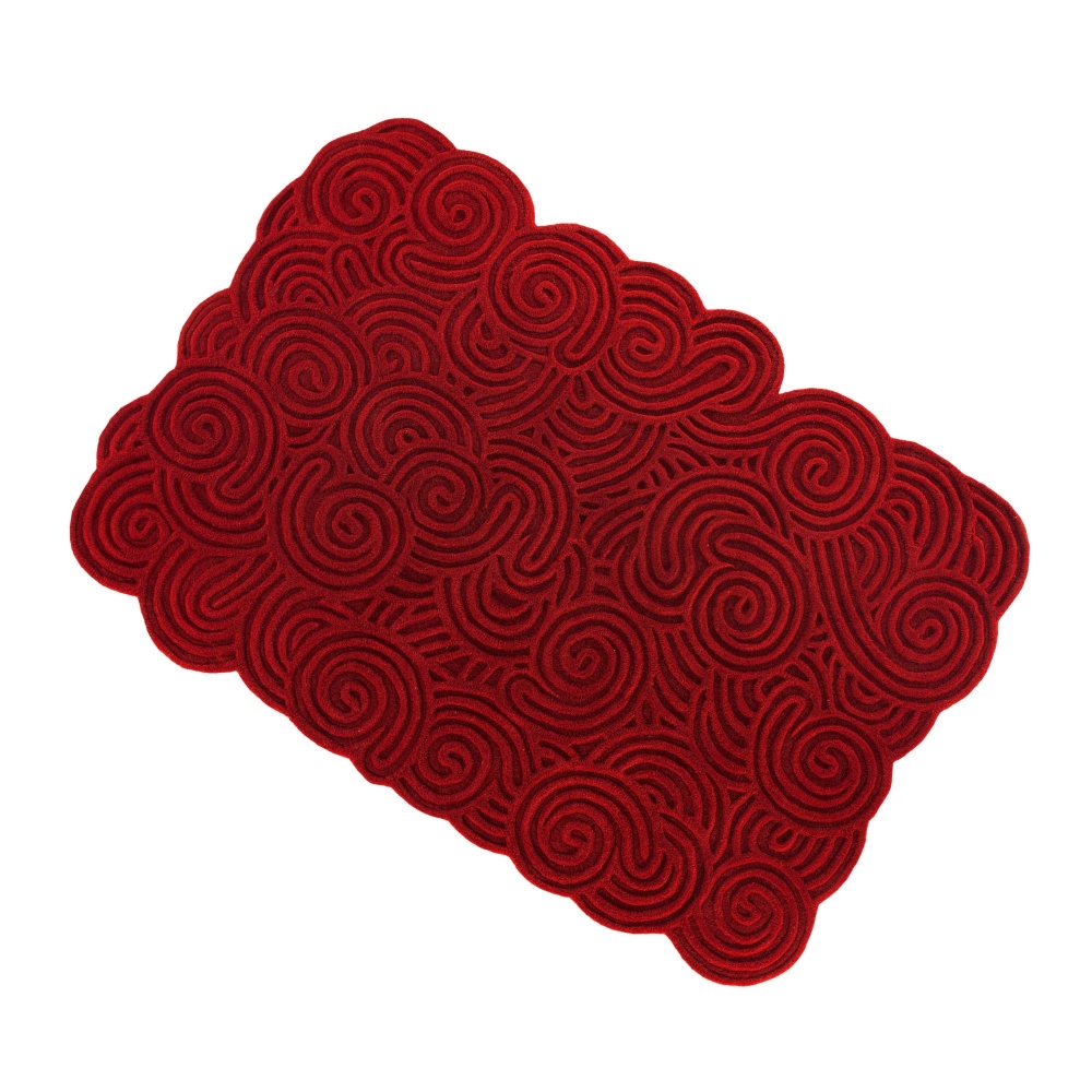 Scarlet Splendour Tappeto rettangolare Karesansui cm. 200x300