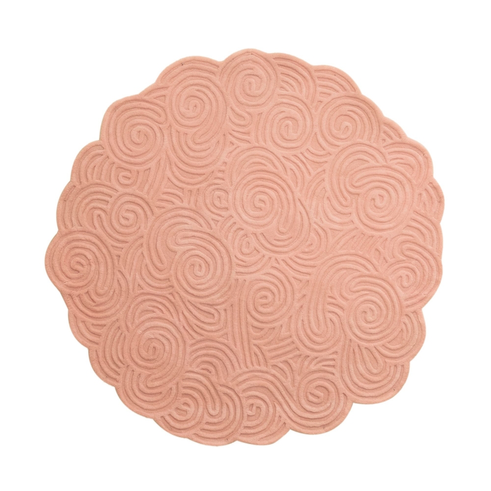 Scarlet Splendour Tappeto rotondo...