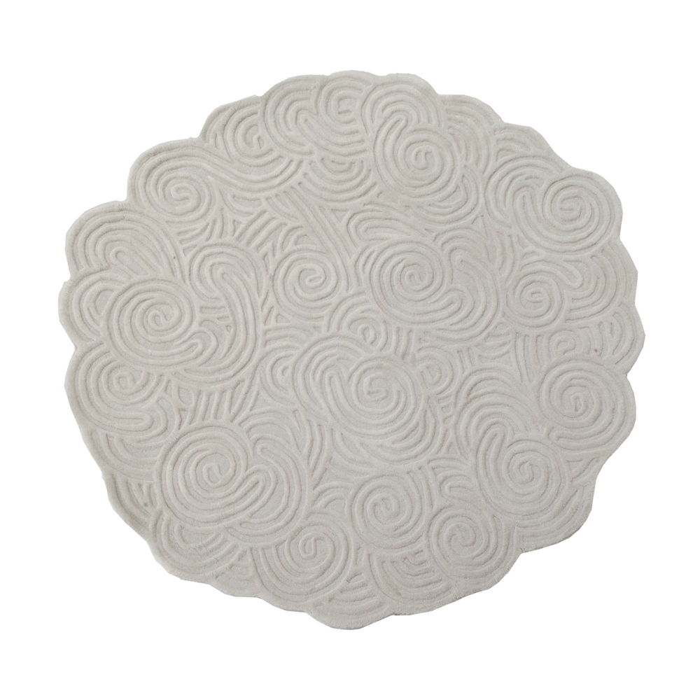 Scarlet Splendour Karesansui Rug