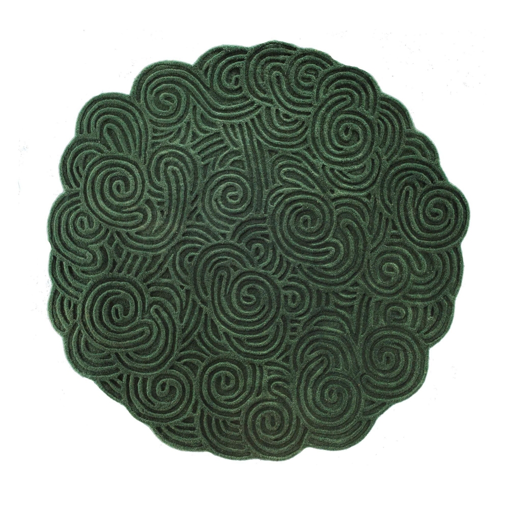 Scarlet Splendour Karesansui Rug